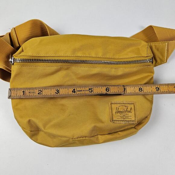Herschel Fifteen Waistpack Fanny Pack Belt Bag Mustard‎ Yellow Gold - Picture 7 of 7